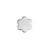 Sterling Silver Daisy 10mm Stamping Blank Pack of 5