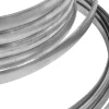 Sterling Silver D Shape Wire 11.0mm X 3.0mm Flat Edge, Fully Annealed, 100% Recycled Silver