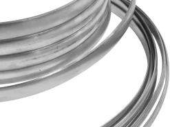 Sterling Silver D Shape Wire 11.0mm X 3.0mm Flat Edge, Fully Annealed, 100% Recycled Silver