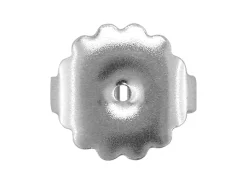 Sterling Silver Earring Back Scroll Large Pack of 10