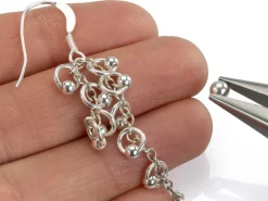 Sterling Silver Earring Hook Wire, Pack of 20, No Bead
