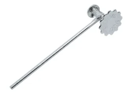 Sterling Silver Ear Screw Straight, Round Wire