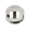 Sterling Silver Faceted Round Bead 4mm