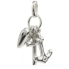 Sterling Silver Faith, Hope And Charity Pendant