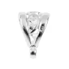 Sterling Silver Fancy Bail, Pack of 10, With Hook Loop, 8mm X 5mm Wide
