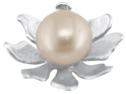 Sterling Silver Flower Bead Cup 11mm