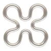Sterling Silver Flower Connector 7.5mm