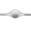 Sterling Silver Gents Ring Kg4823 2.00mm Hallmarked Fully Annealed Round Signet 13mm, 100% Recycled Silver