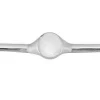 Sterling Silver Gents Ring Kg4822 2.00mm Hallmarked Fully Annealed Round Signet 11mm, 100% Recycled Silver
