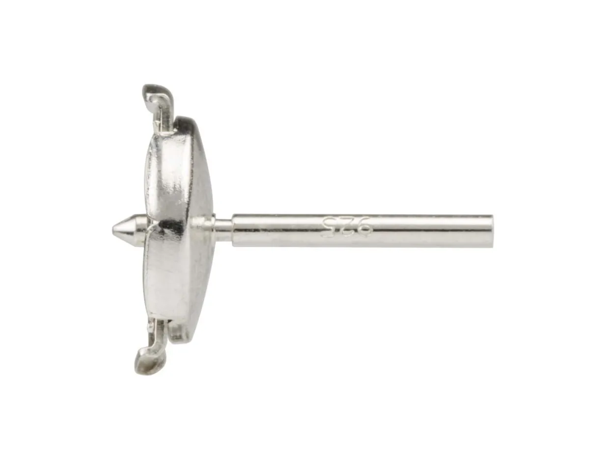 Sterling Silver Guardian Comfort Ear Fitting Small