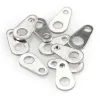 Sterling Silver Hallmark Tag, Pack of 10, Style Htd 536, 100% Recycled Silver