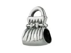 Sterling Silver Handbag Charm Bead