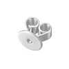 Sterling Silver Heartback Scroll Small Pack of 6