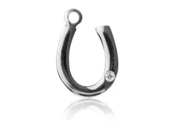 Sterling Silver Horse Shoe 12mm