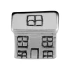 Sterling Silver House Charm Bead