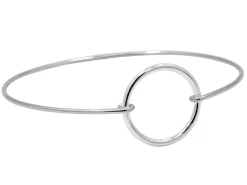 Sterling Silver Interchangeable Bangle Bracelet Component 7"/17.5cm