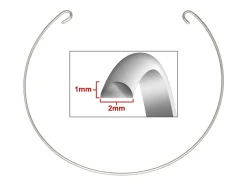 Sterling Silver Interchangeable Bangle Bracelet Component 7