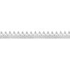 Sterling Silver Inverted Heart Small Gallery Strip 3.8mm