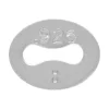Sterling Silver Italian Hallmark Quality Tags 5x3mm Pack of 10