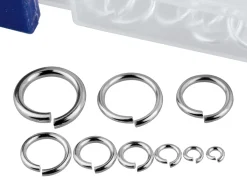 Sterling Silver Jump Ring Collection 100% Recycled Silver