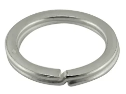 Sterling Silver Key Ring 27mm Split Ring, 3678