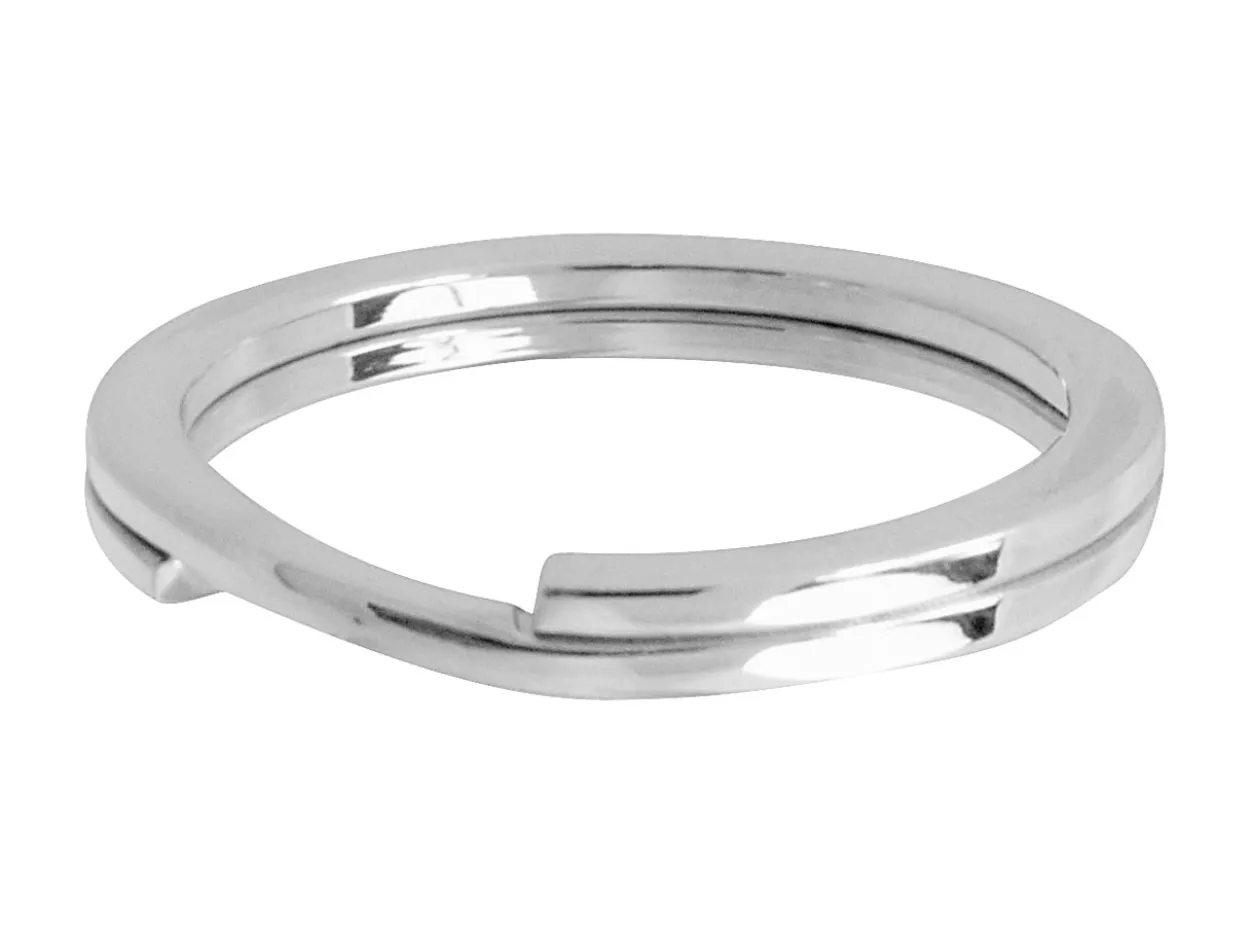 Sterling Silver Key Ring 30mm Split Ring