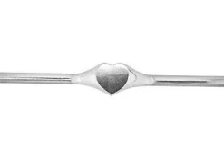 Sterling Silver Ladies Ring L70 2.00mm Hallmarked Fully Annealed Heart Signet 9mm X 9mm, 100% Recycled Silver