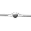 Sterling Silver Ladies Ring L70 1.85mm Fully Annealed Heart Signet 9mm X 9mm, 100% Recycled Silver