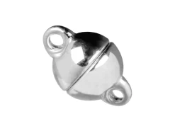 Sterling Silver Langer® Magnetic Clasp 8mm Round Ball