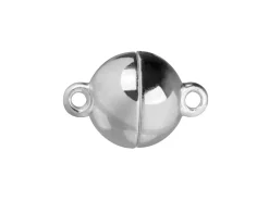 Sterling Silver Langer® Magnetic Clasp 10mm Round Ball
