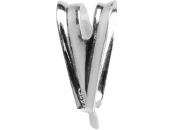 Sterling Silver Large Double Bail