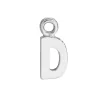 Sterling Silver Letter D Initial Charm