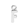Sterling Silver Letter F Initial Charm