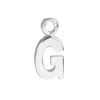 Sterling Silver Letter G Initial Charm