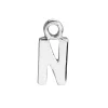 Sterling Silver Letter N Initial Charm