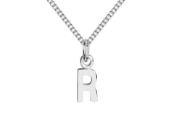 Sterling Silver Letter R Initial Charm