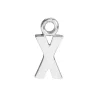 Sterling Silver Letter X Initial Charm