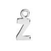 Sterling Silver Letter Z Initial Charm