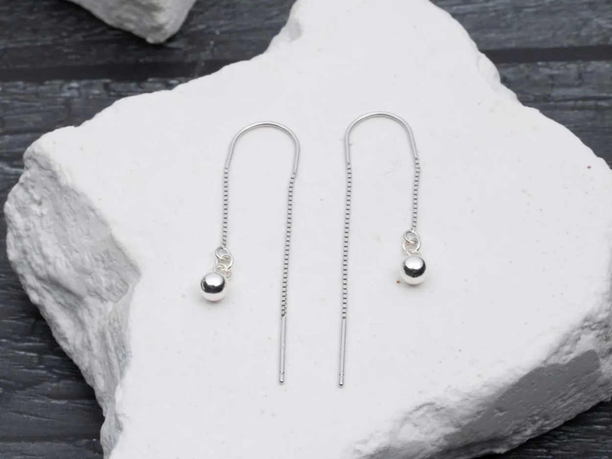 Sterling Silver Lightweight 1 Hole Bead With Cup 3mm Pack of 5