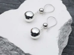 Sterling Silver Lightweight 1 Hole Bead With Cup 3mm Pack of 5