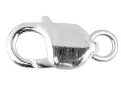 Sterling Silver Lobster Oval 18mm With Jump Ring