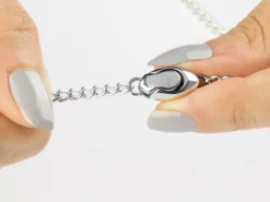 Sterling Silver Magnetic Clasp Oval 10x5mm