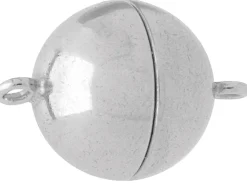 Sterling Silver Magnetic Clasp 10mm Ball