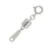 Sterling Silver Magnetic Clasp Small With Bolt Ring 4mm