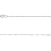 Sterling Silver 1.0mm Ball Chain 18"/45cm Unhallmarked 100% Recycled Silver