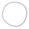 Sterling Silver 3.0mm Beaded Stretch Bracelet 16.5cm/6.5"