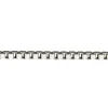 Sterling Silver 2.3mm Box Chain Loose Unhallmarked