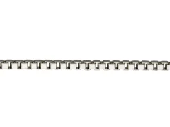 Sterling Silver 2.3mm Box Chain Loose Unhallmarked
