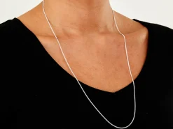 Sterling Silver 1.5mm Curb Chain 26