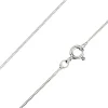 Sterling Silver 0.9mm Diamond Cut Curb Chain 18"/45cm Unhallmarked 100% Recycled Silver
